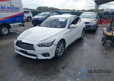2021 Infiniti Q50 Pure from USA, damaged, VIN JN1EV7AR3MM750751